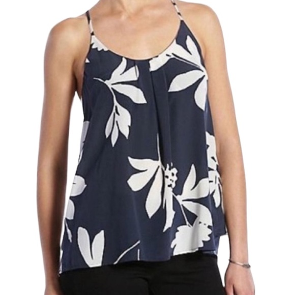 Lucky Brand Tropical Floral Silk Blouse Small as Seen on Vampire Diaries - Picture 2 of 9
